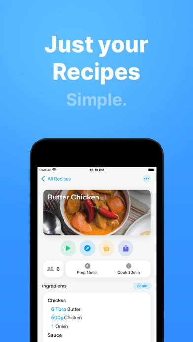 Crouton: Cooking Companion App screenshot #1