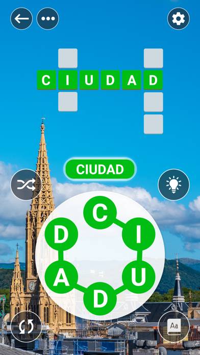 Ciudad de Palabras: Crucigrama Captura de pantalla de la aplicación #5