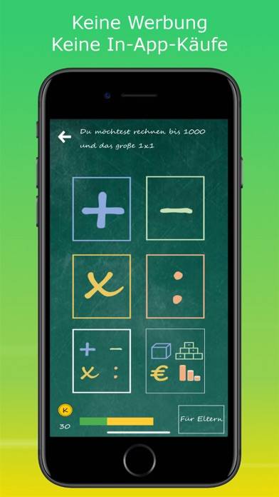Werbefreie Mathe-App Kekula App-Screenshot #1