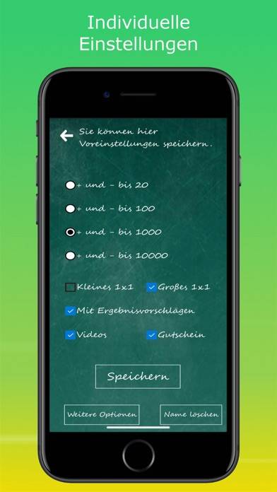 Werbefreie Mathe-App Kekula App-Screenshot #6