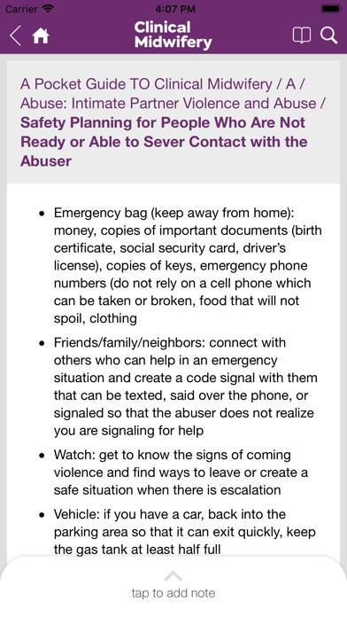 Guide to Clinical Midwifery App screenshot #3