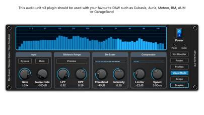 De-Esser AUv3 Audio Plugin Скриншот приложения #1
