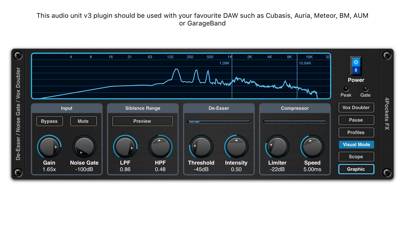 De-Esser AUv3 Audio Plugin Capture d'écran de l'application #2