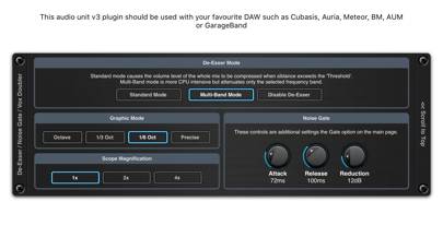 De-Esser AUv3 Audio Plugin Capture d'écran de l'application #4
