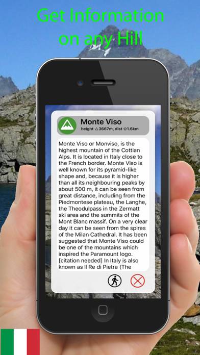 ITALY Hills AR Schermata dell'app