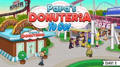 Papa's Donuteria To Go! Скриншот приложения #1