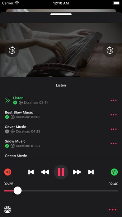 Cloud Music Drive App screenshot #1