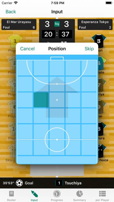Futsal Notes App screenshot #3
