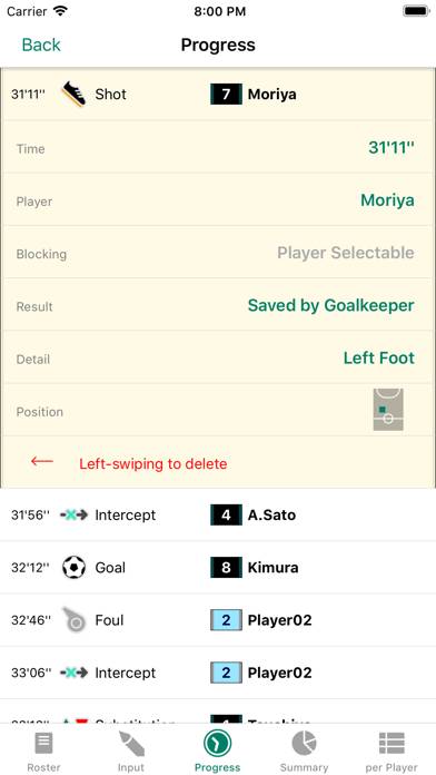 Futsal Notes App screenshot #4