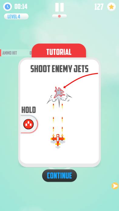 Man Vs. Missiles: Combat Captura de pantalla de la aplicación #3