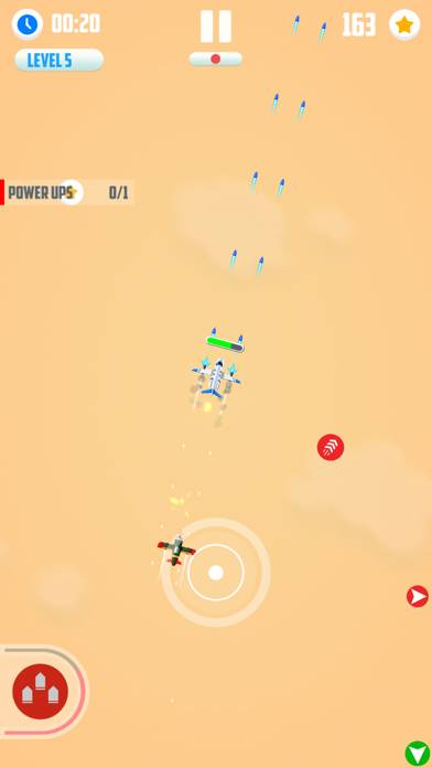 Man Vs. Missiles: Combat Captura de pantalla de la aplicación #6