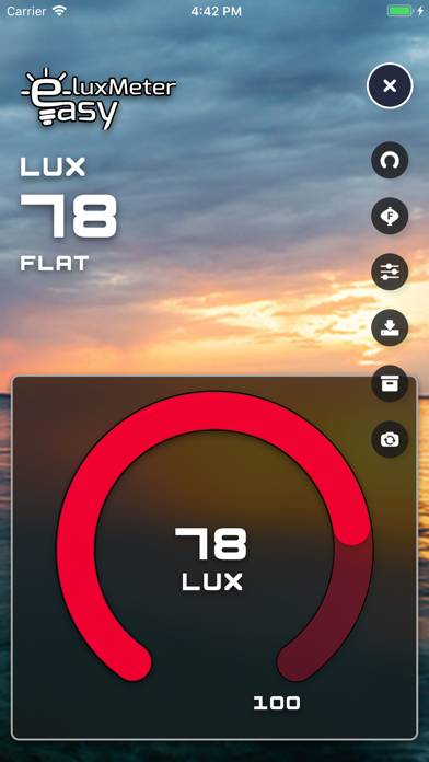 LuxMeter Easy Schermata dell'app #4