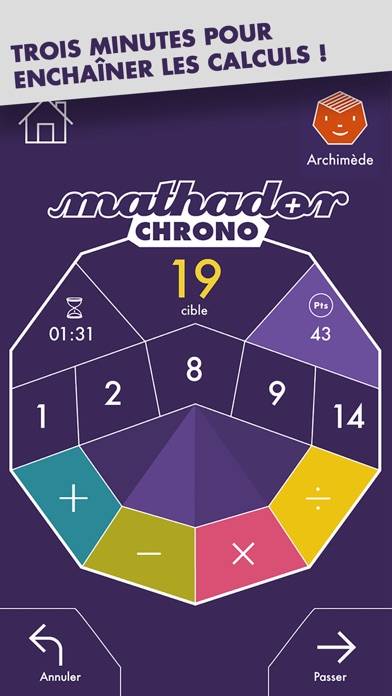 Mathador Chrono App screenshot #2