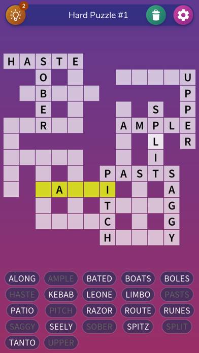 Fill-In Crosswords Captura de pantalla de la aplicación #3