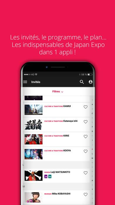 Japan Expo Capture d'écran de l'application #3