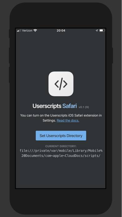 Userscripts App screenshot #3