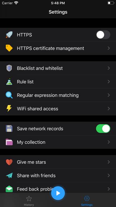 IHTTP Tracker -Network monitor Captura de pantalla de la aplicación #6