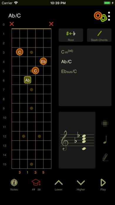 Oolimo Guitar Chords App screenshot #1