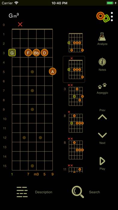 Oolimo Guitar Chords App screenshot #2