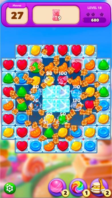 Lollipop : Link & Match schermata del gioco