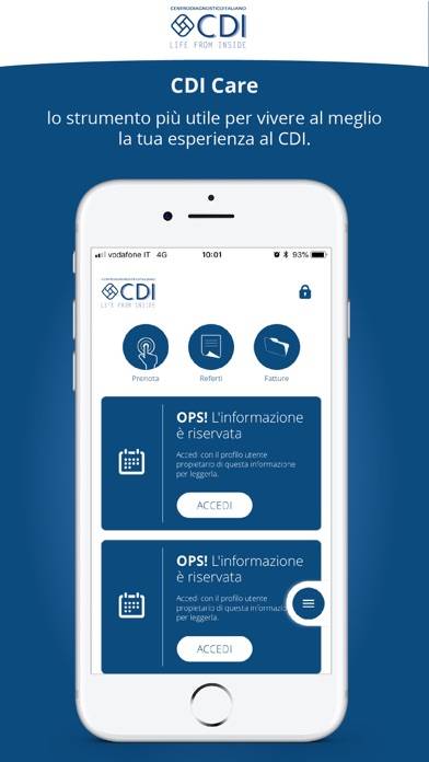 CDI Care Schermata dell'app #1