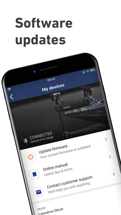 Lowrance: app for anglers screenshot