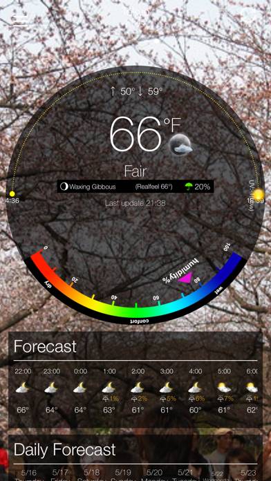 Weather ⁰ App screenshot #3