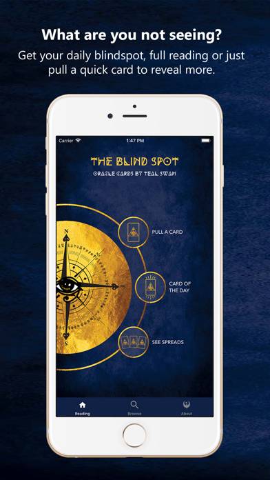 Blind Spot Oracle Cards App-Download