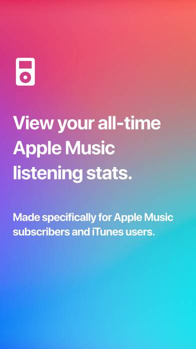 Music Stats ▶ Capture d'écran de l'application #1
