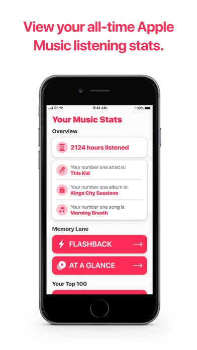 Music Stats ▶ Captura de pantalla de la aplicación #2