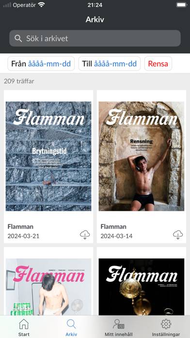 Flamman App screenshot #2
