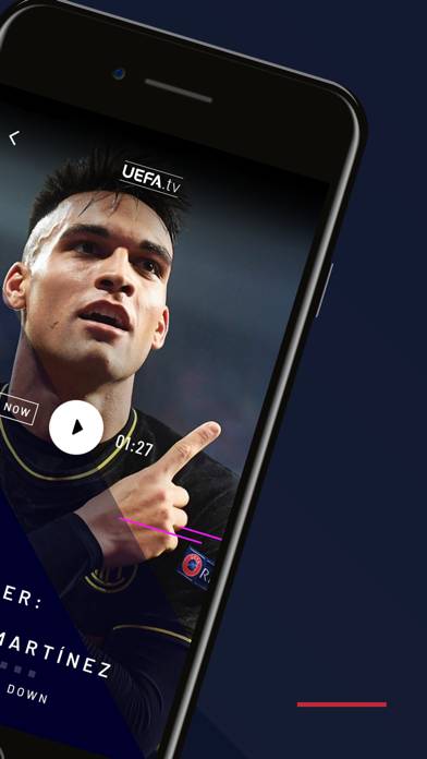 UEFA.tv Schermata dell'app #2