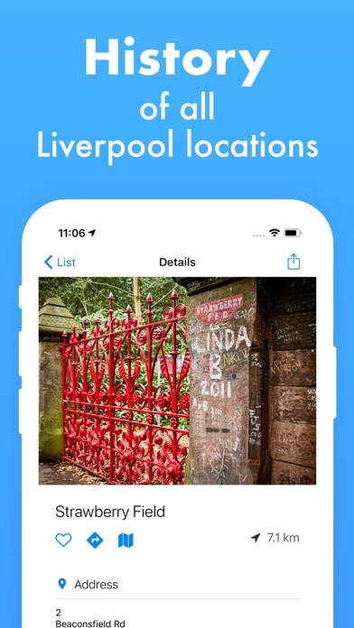 Liverpool Map Of The Beatles App screenshot #4