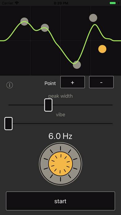 Waveform Sound Generator App screenshot