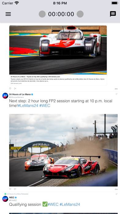 24 Hours of Le Mans Captura de pantalla de la aplicación #1