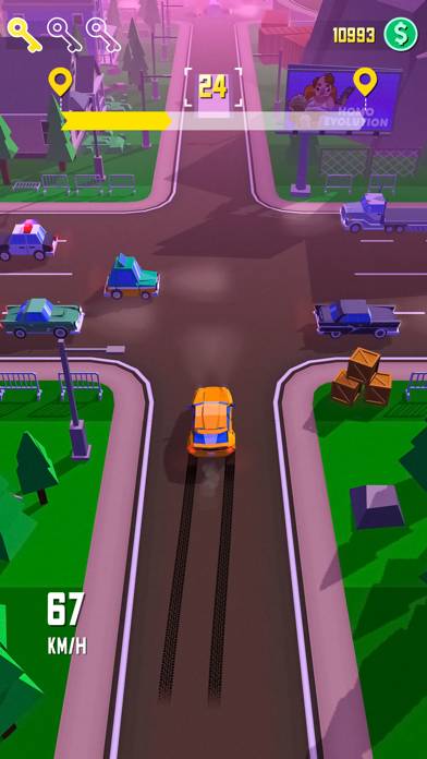 Taxi Run: Car Driving Schermata dell'app #1