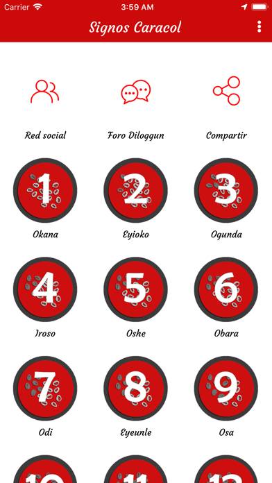 Signos del Caracol App screenshot #1