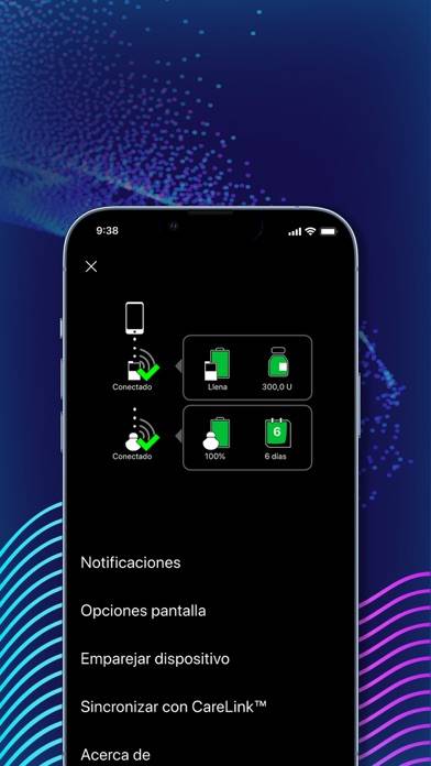 MiniMed™ Mobile Schermata dell'app #4