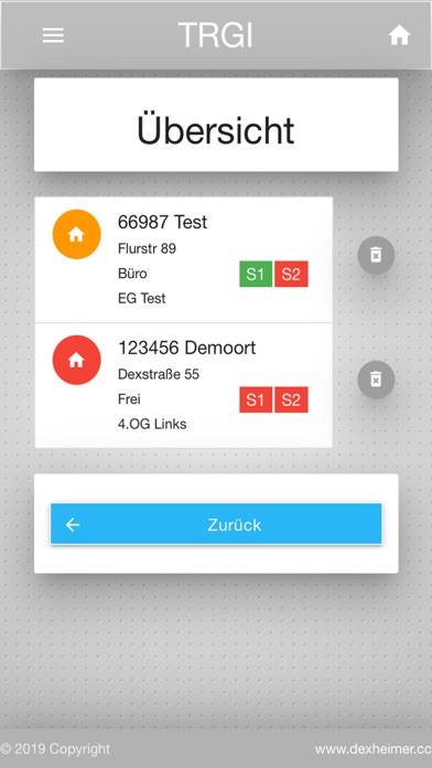 TRGI Luftverbund App-Screenshot #2