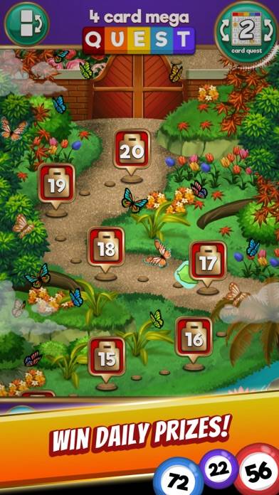 Bingo game Quest Summer Garden Schermata dell'app #6