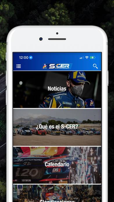 SCER Supercampeonato Rallyes App screenshot