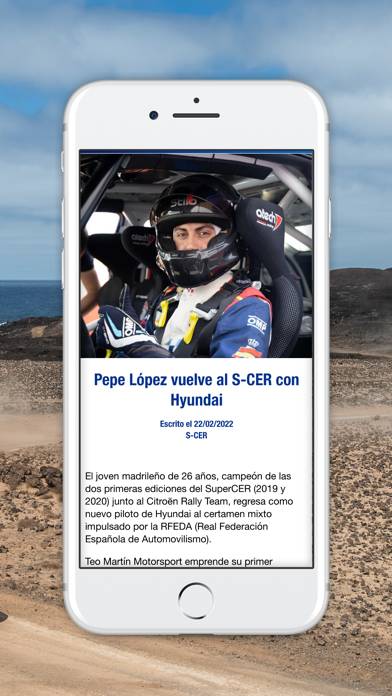 SCER Supercampeonato Rallyes App screenshot