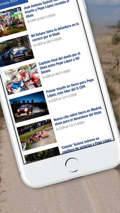 SCER Supercampeonato Rallyes App screenshot