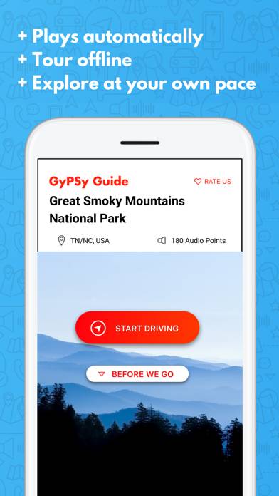 Great Smoky Mountains GyPSy App screenshot
