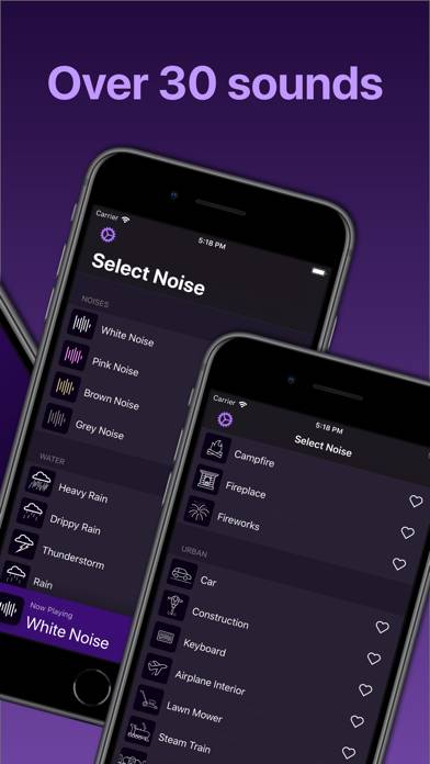 Dark Noise: Ambient Sounds Captura de pantalla de la aplicación #2