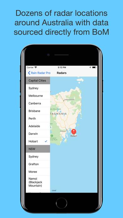 Rain Radar Pro Capture d'écran de l'application #2