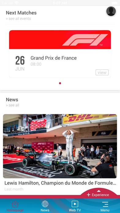 Grand Prix de France App screenshot #1
