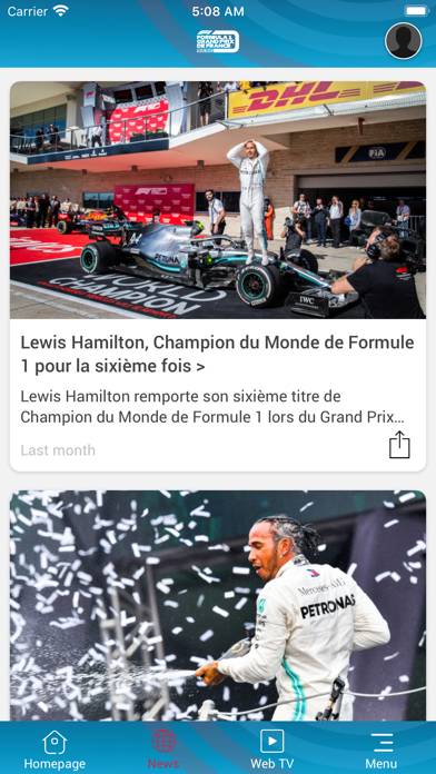 Grand Prix de France App screenshot #5