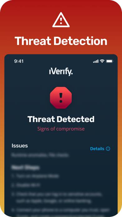 IVerify. Скриншот приложения #4