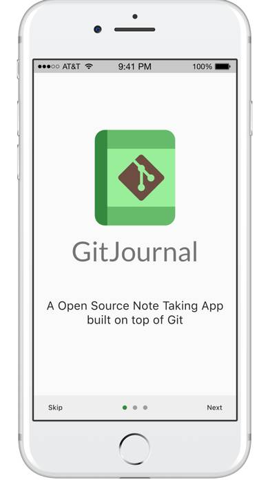 GitJournal Captura de pantalla de la aplicación #1